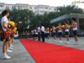 教师走上了红地毯
