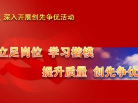 立足岗位、学习楷模、提升质量、创先争优