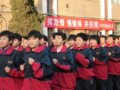 挥激情 强健体 共拼搏——2010年元旦跑操比赛
