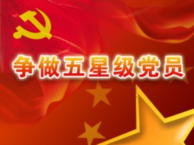 我校开展五星级党员评比活动