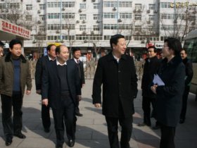 裕华区委领导到我校调研